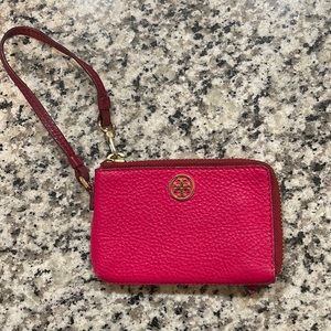 Tory Burch Magenta Wristlet Waller